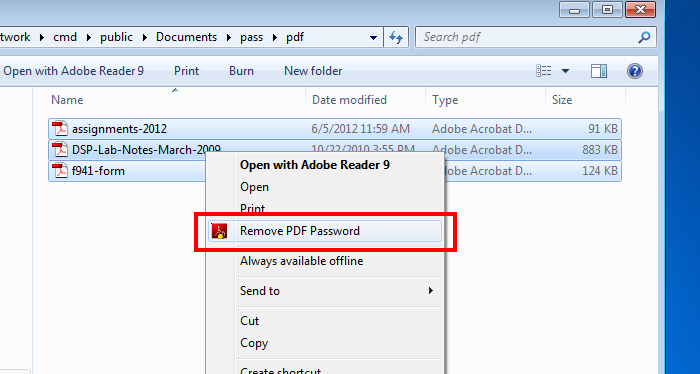 pdf password remover download